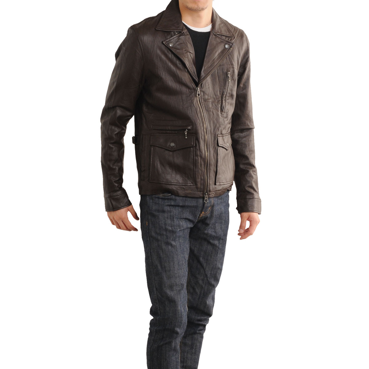 sankyo shokai（三京商会） [5%offクーポン]【訳あり】 ラムレザー