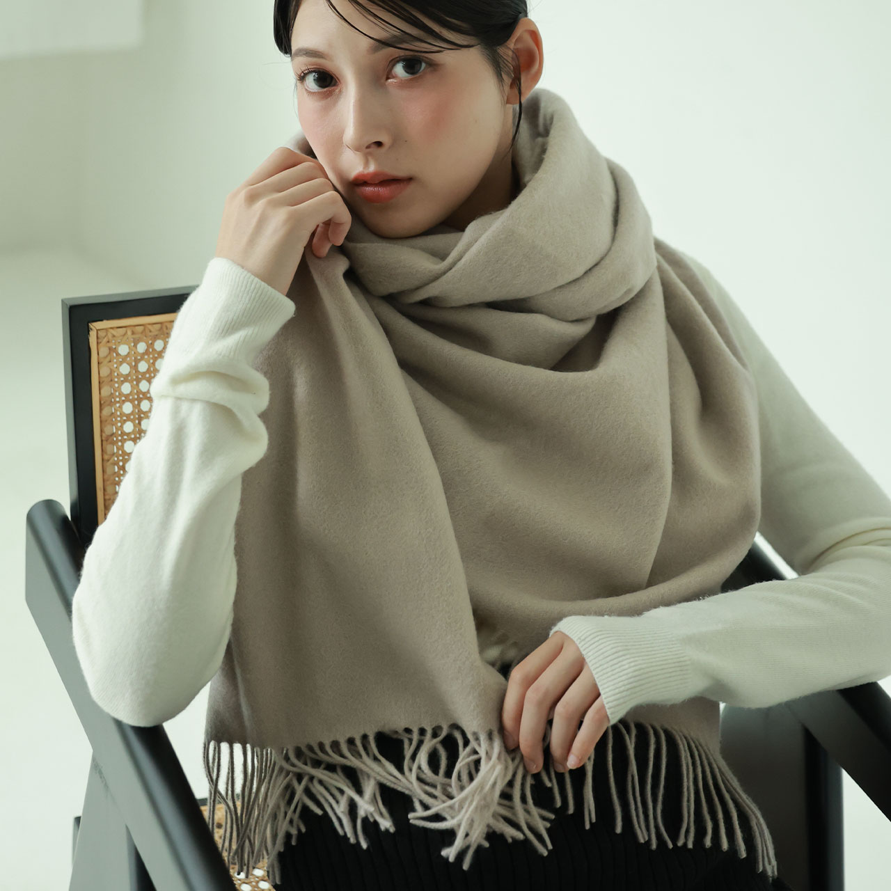 セオリーカシミアストール大判