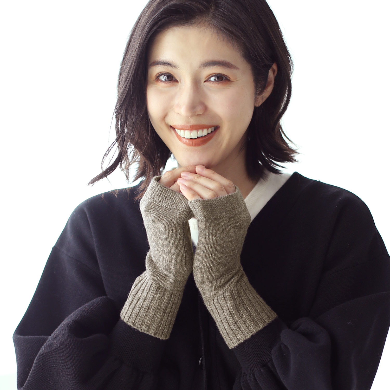 sankyo shokai（三京商会） ［期間限定価格］カシミヤ 100% 指ぬき