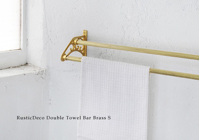 真鍮 タオル掛け おしゃれ タオルハンガー レトロ アンティーク調