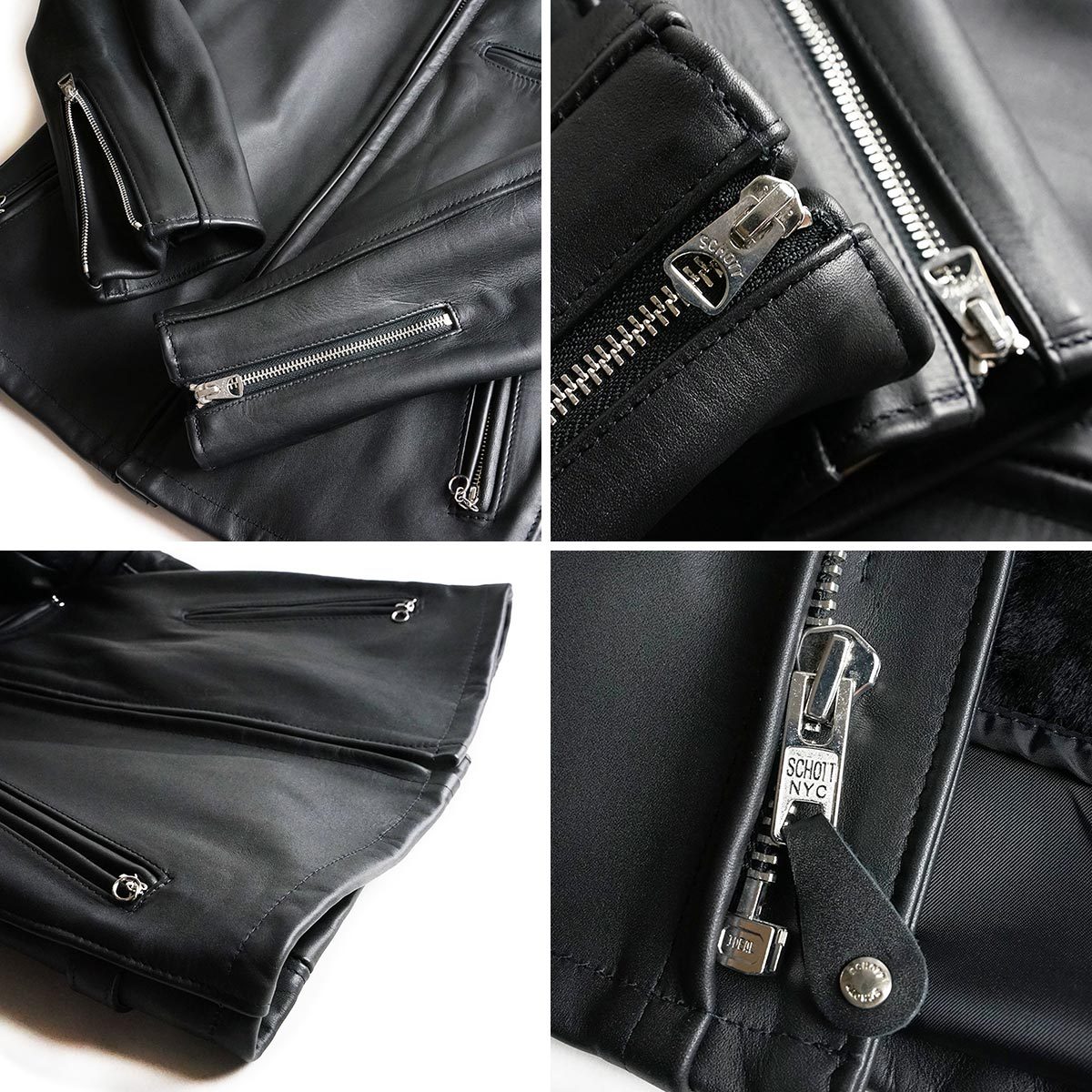 Schott N.Y.C（ショット） SCHOTT 641 スタンドカラー シングル