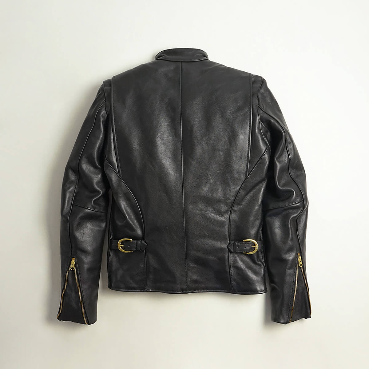 VANSON（バンソン） VANSON MODEL B シングル ライダース ブラック