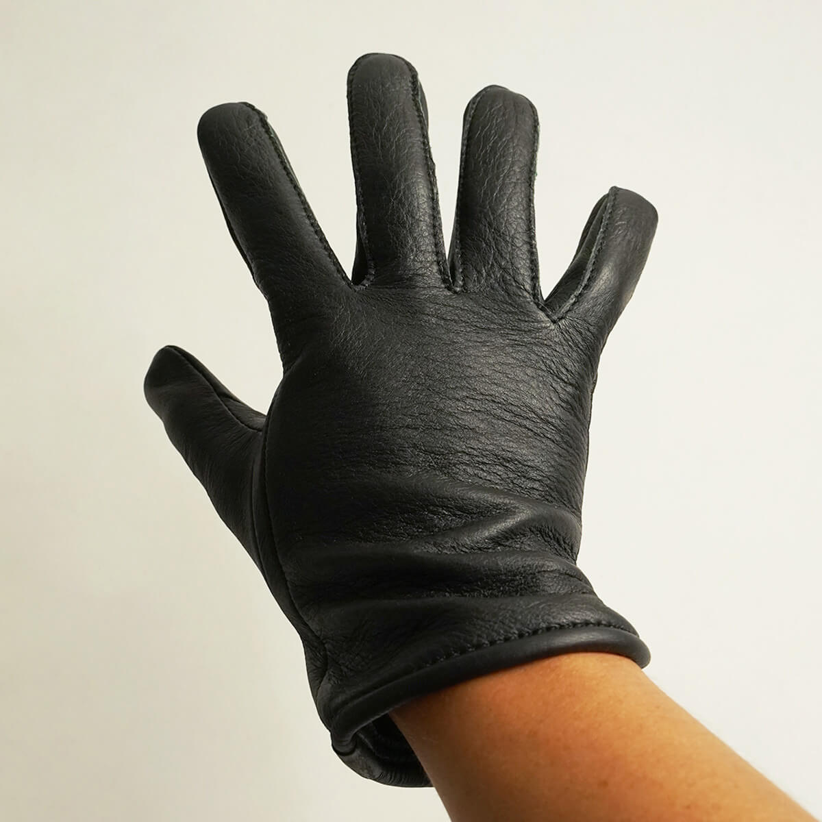 VANSON（バンソン） レザーグローブ ローパー ブラック MADE IN USA