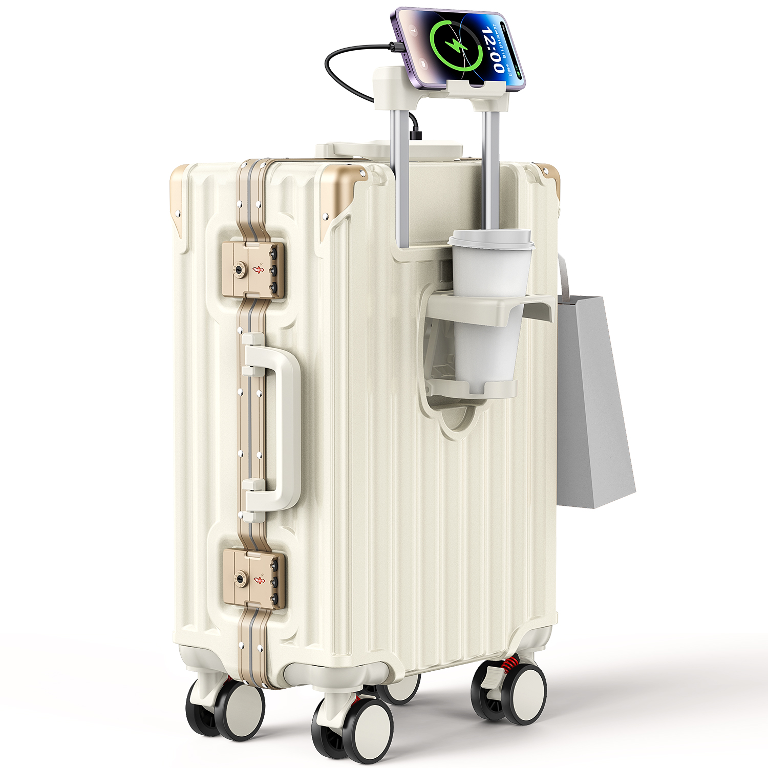 スーツケース 機内持ち込み 軽量 大型 アルミフレーム 耐衝撃最強