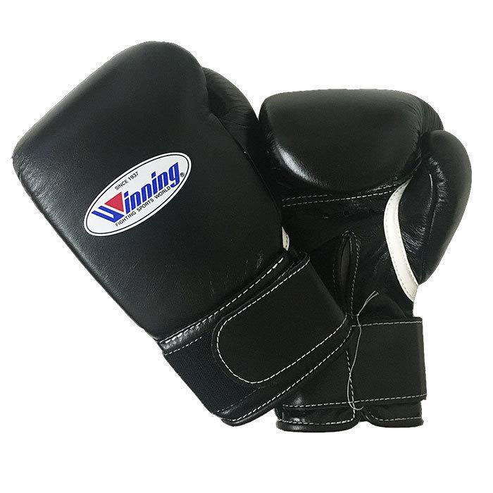 Winning ボクシンググローブ 8 oz 黒/緑 Winning ボクシンググローブ 8