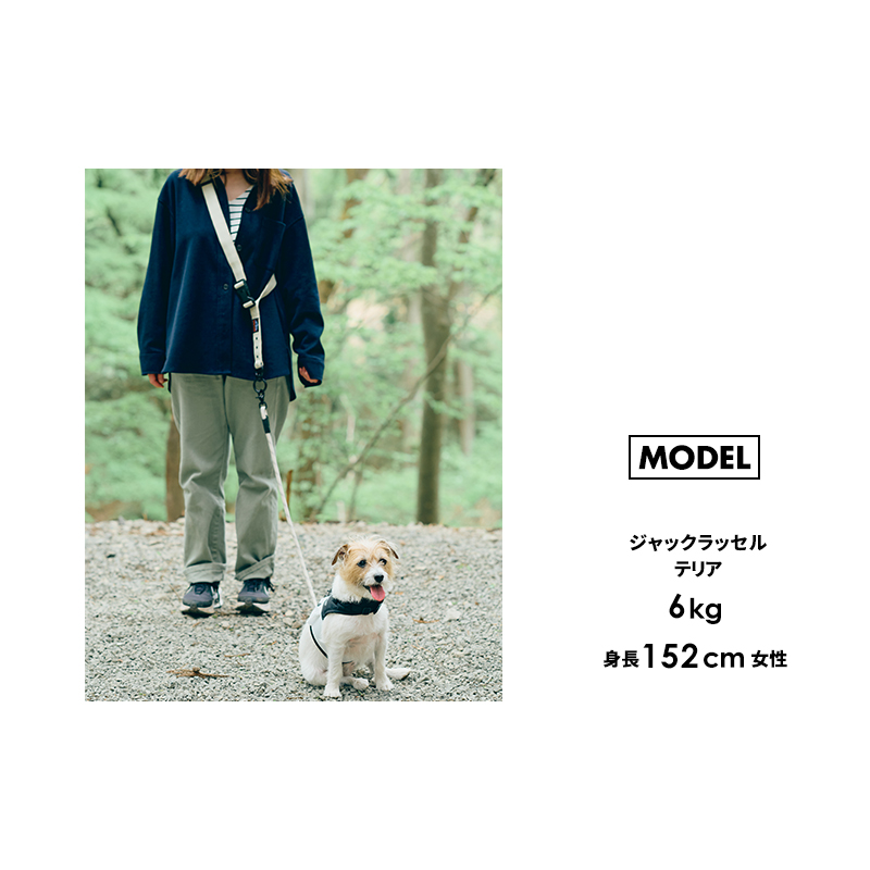 LIFELIKE（ライフライク） 2WAYハンズフリーリード 犬 リード 犬服