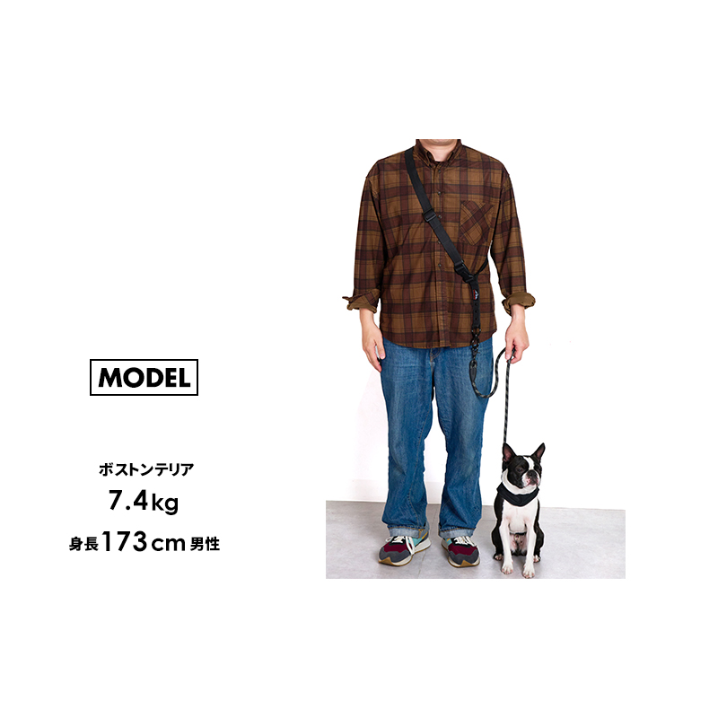 LIFELIKE（ライフライク） 2WAYハンズフリーリード 犬 リード 犬服