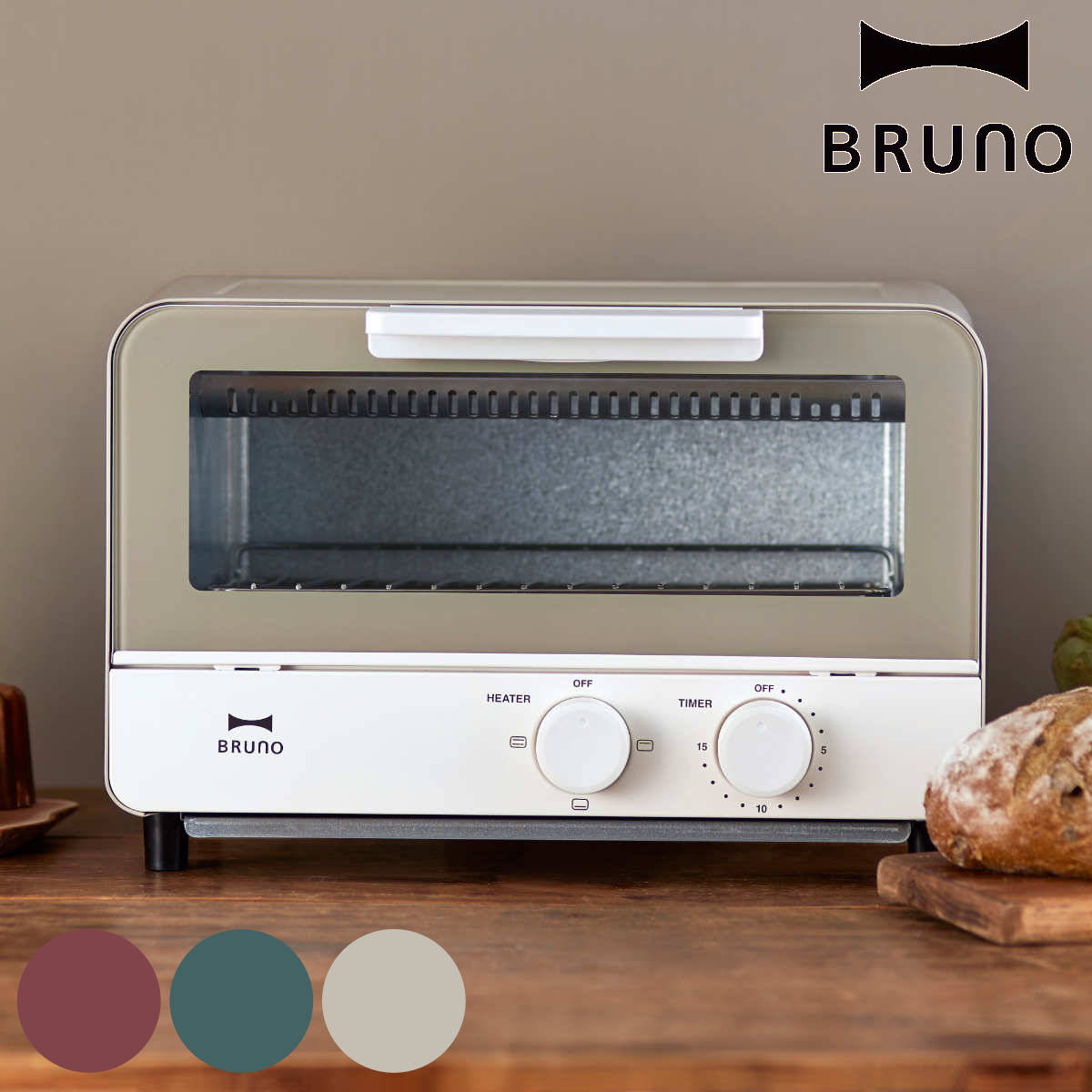 BRUNO（ブルーノ） オーブントースター バイカラー （ ブルーノ