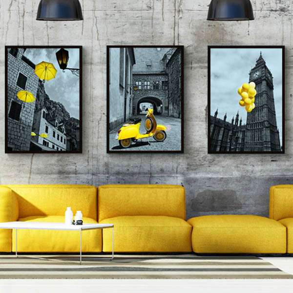 ロンドン THE CONRAN SHOP モノクロアート フォト2枚セット ロンドン