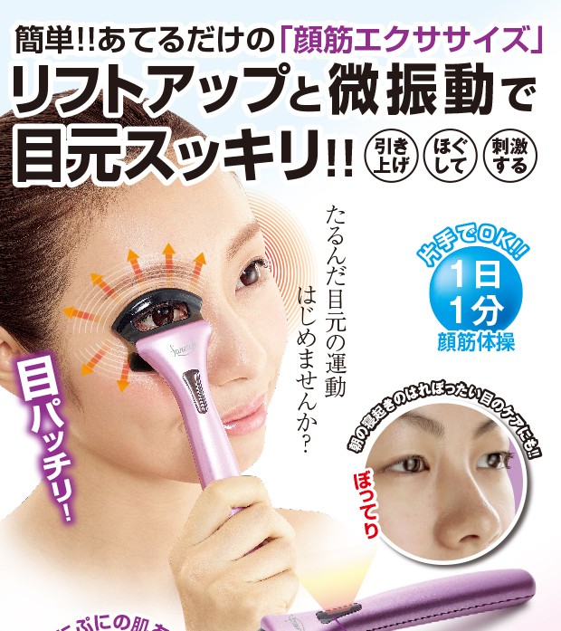 フェイスケア 表情筋トレーニング アイケア フェイレッチ ビナーレ