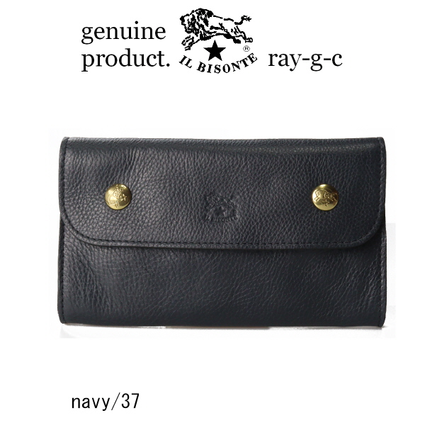 IL BISONTE（イルビゾンテ） 長財布 フラップウォレット ( ミドル