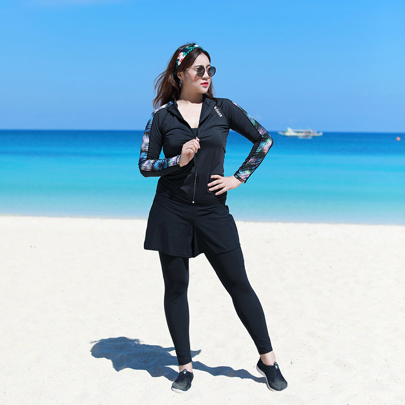 水着 5点セット 長袖 ラッシュガード スポーツ水着 ウェットスーツ