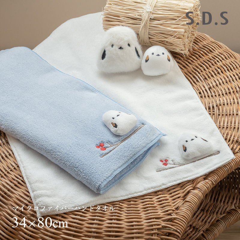 S.D.S フェイスタオル マイクロファイバー ハンドタオル お手拭き