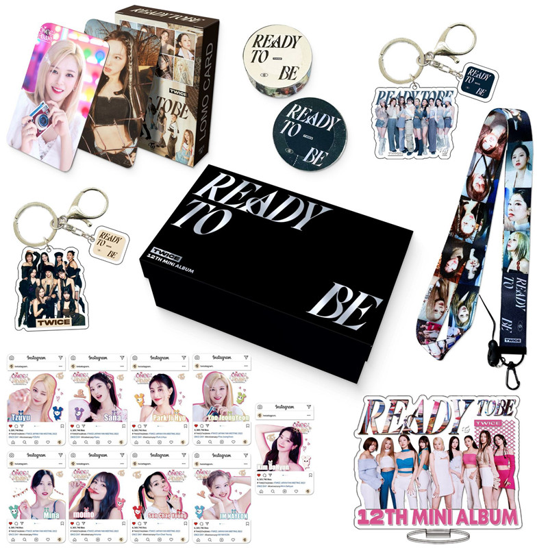 TWICE 香港POPUPグッズ3点+トレカ5種 TWICE 香港POPUPグッズ3点+トレカ