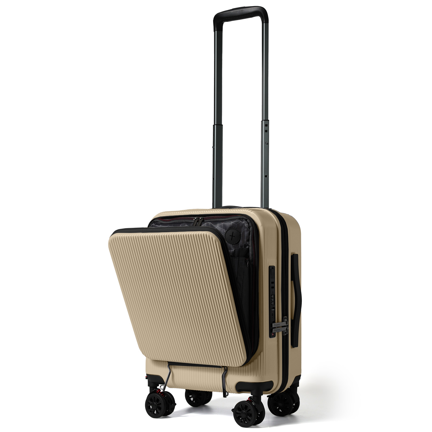 PROEVO スーツケース キャリーケース s ss フロントオープン 機内