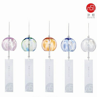 ADERIA 石塚硝子 ISHIZUKA GLASS アデリアグラス 津軽びいどろ 風鈴(彩