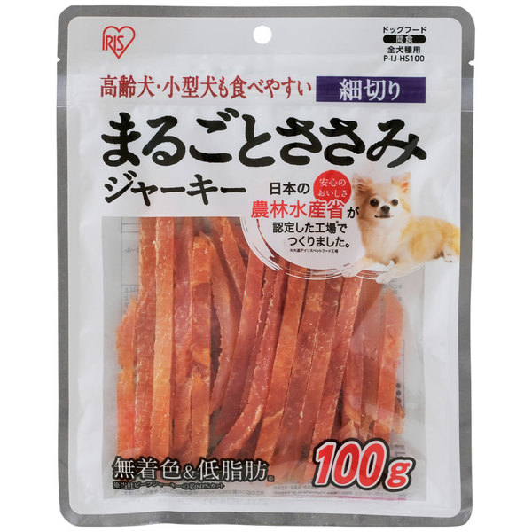 IRIS OHYAMA（アイリスオーヤマ） 犬 ジャーキ― 6個セット ささみ