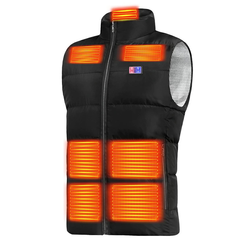 クーポンで6180円」電熱ベスト バッテリー付き 40000mAh 17箇所発熱