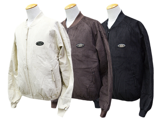 全3色【FLUTTER/フラッター】2025AW「Corduroy Padded Bomber Jacket