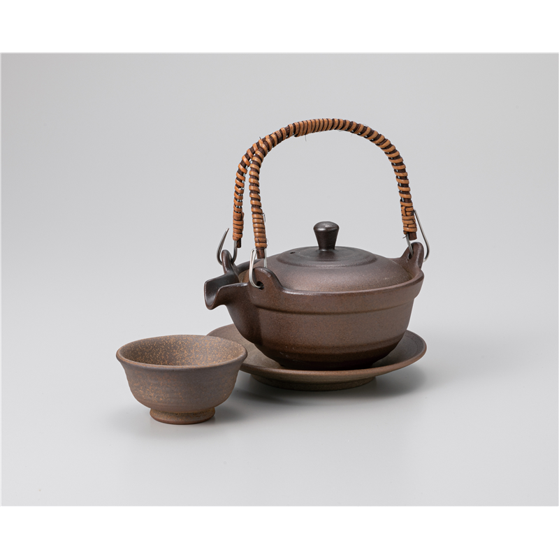山万 45302-660 信楽土瓶(小)(信楽焼) 1個（ご注文単位1個）【直送品