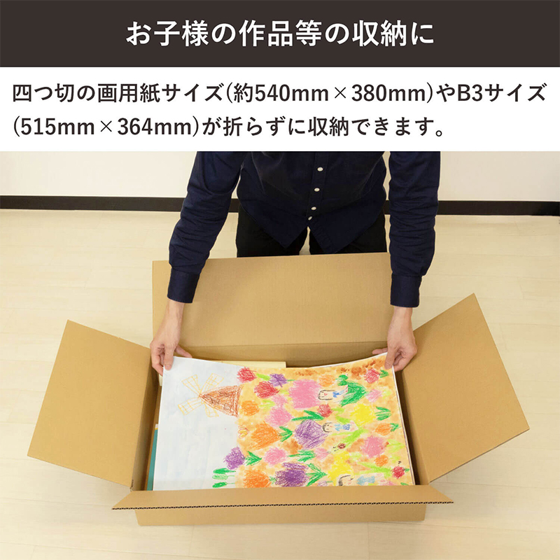 120サイズダンボール 10枚入 60×44×12cm 1セット（ご注文単位1セット