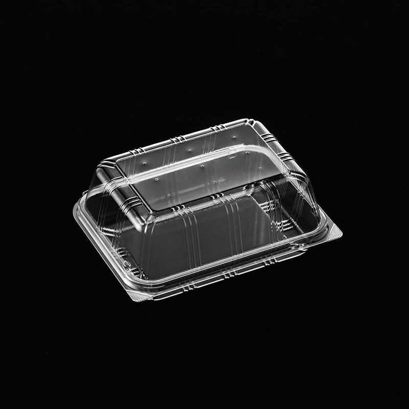 デンカポリマー 嵌合フードパック OP-570穴有 透明 50枚/袋（ご注文