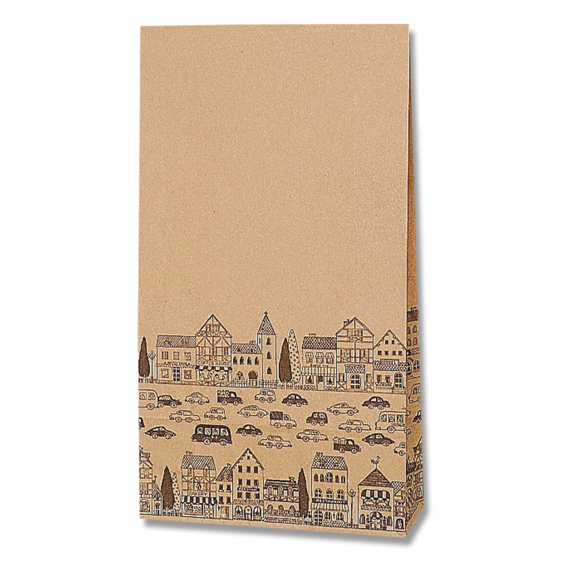 HEIKO 角底袋 ファンシーバッグ 4才 ニュータウン B 100枚/袋