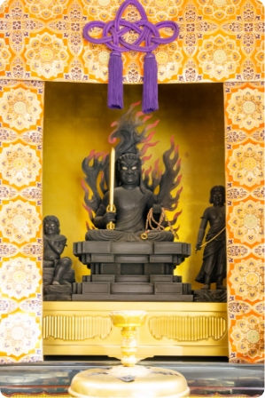 常陸坊と不動尊