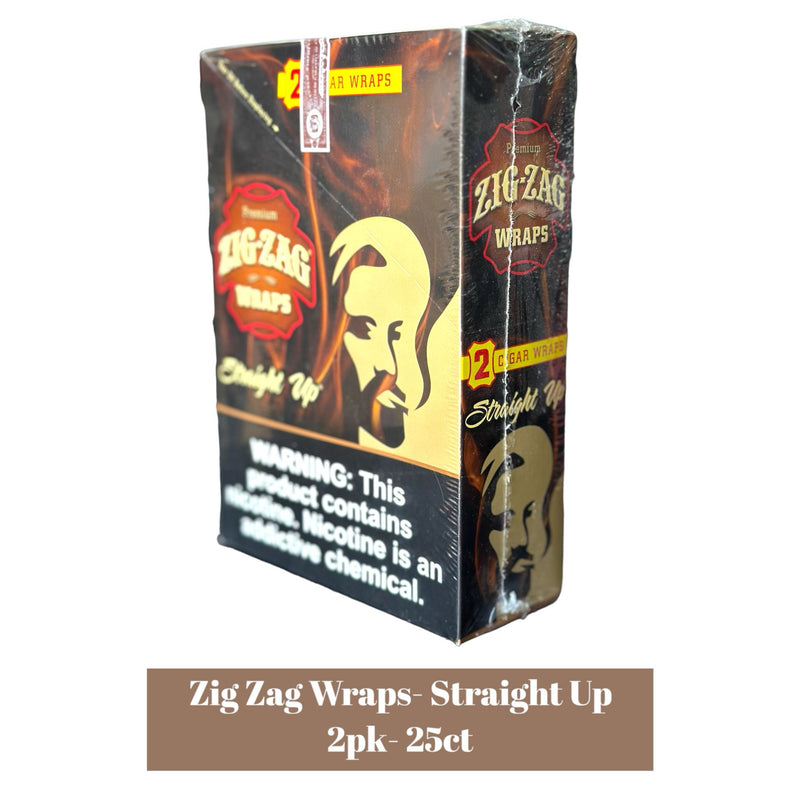 Zig Zag Wraps 2pk- 25ct | SoCAL Distro LLC