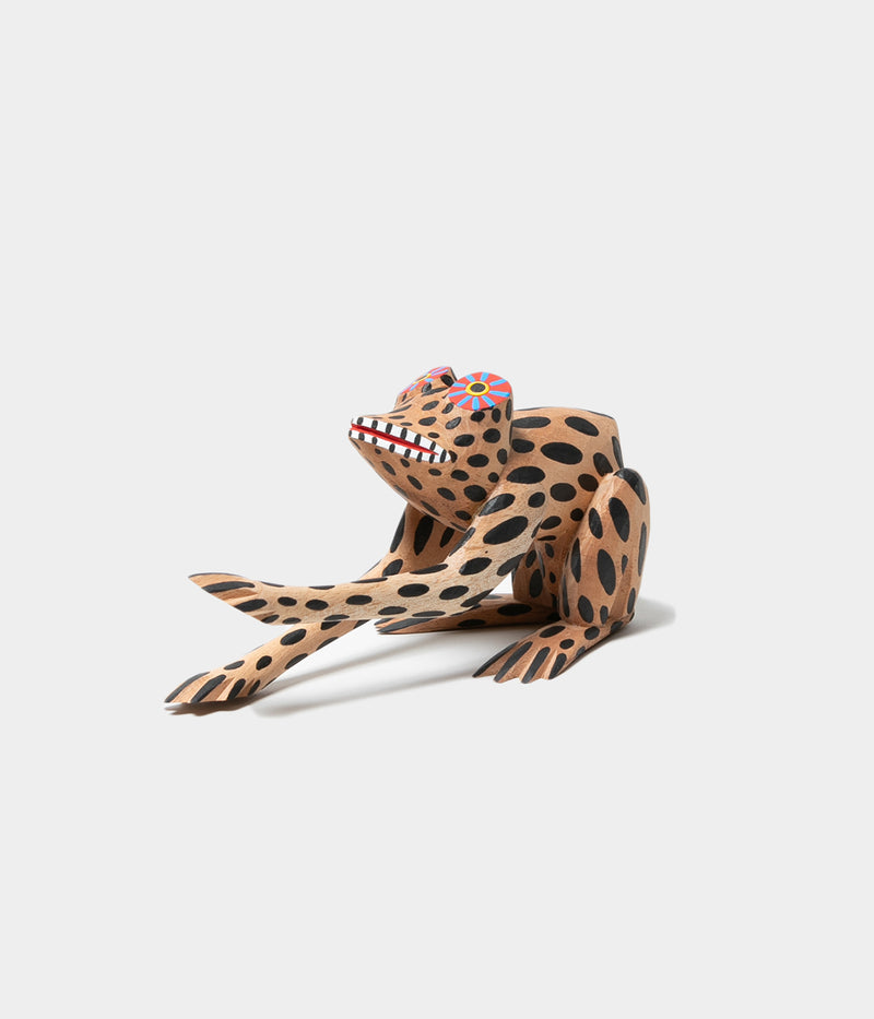 OAXACAN WOOD CARVING オアハカンウッドカービング カエル OAXACAN