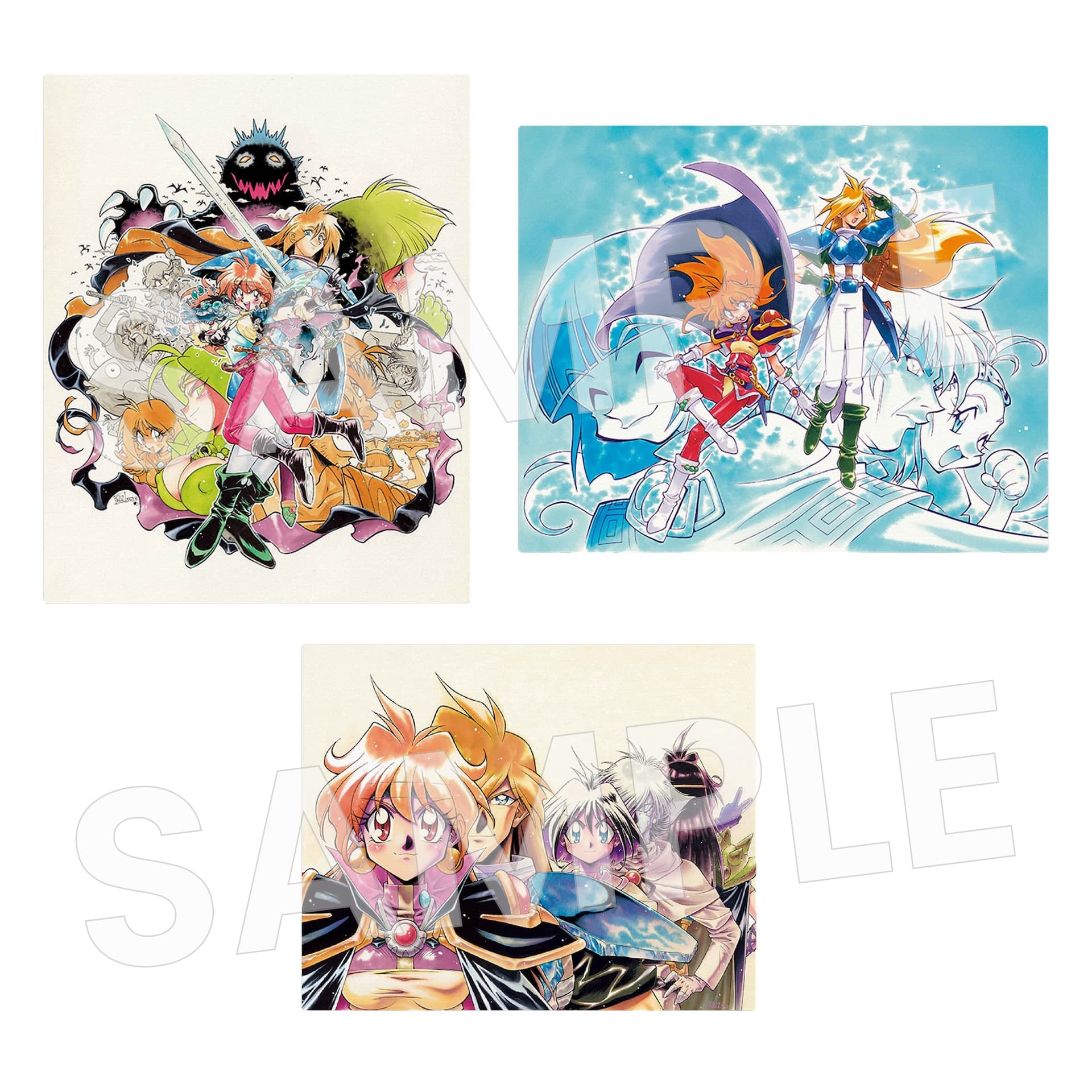 スレイヤーズ 展フォトスポットアクリルジオラマ「さぁ、これからも共に」