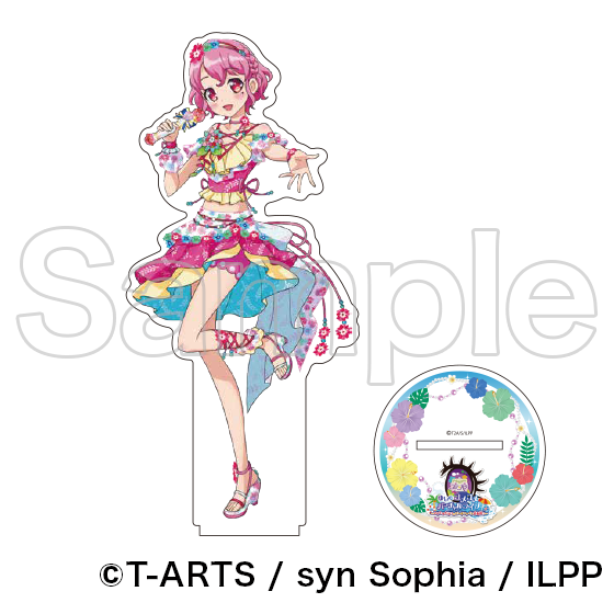 ゆいのユメユメバーチャルライブ カプセル B賞 B5集合アクリルプレート