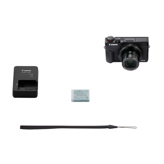 販売終了】PowerShot G7 X Mark III(ﾌﾞﾗｯｸ)+SDｶｰﾄﾞ+ﾄﾗｲﾎﾟｯﾄﾞｸﾞﾘｯﾌﾟ+