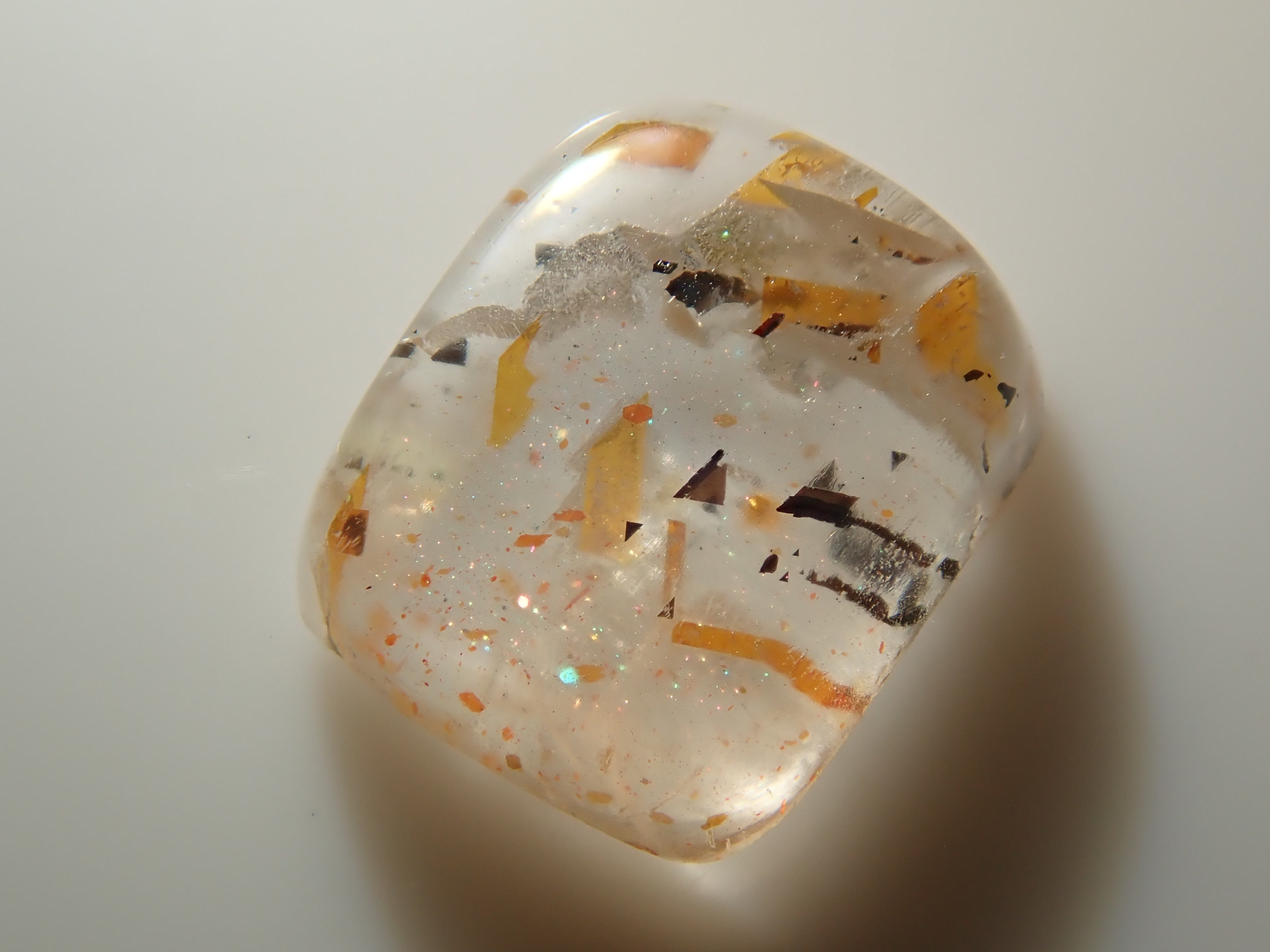 オーストラリア産レインボーラティスサンストーン 0.449ctルース