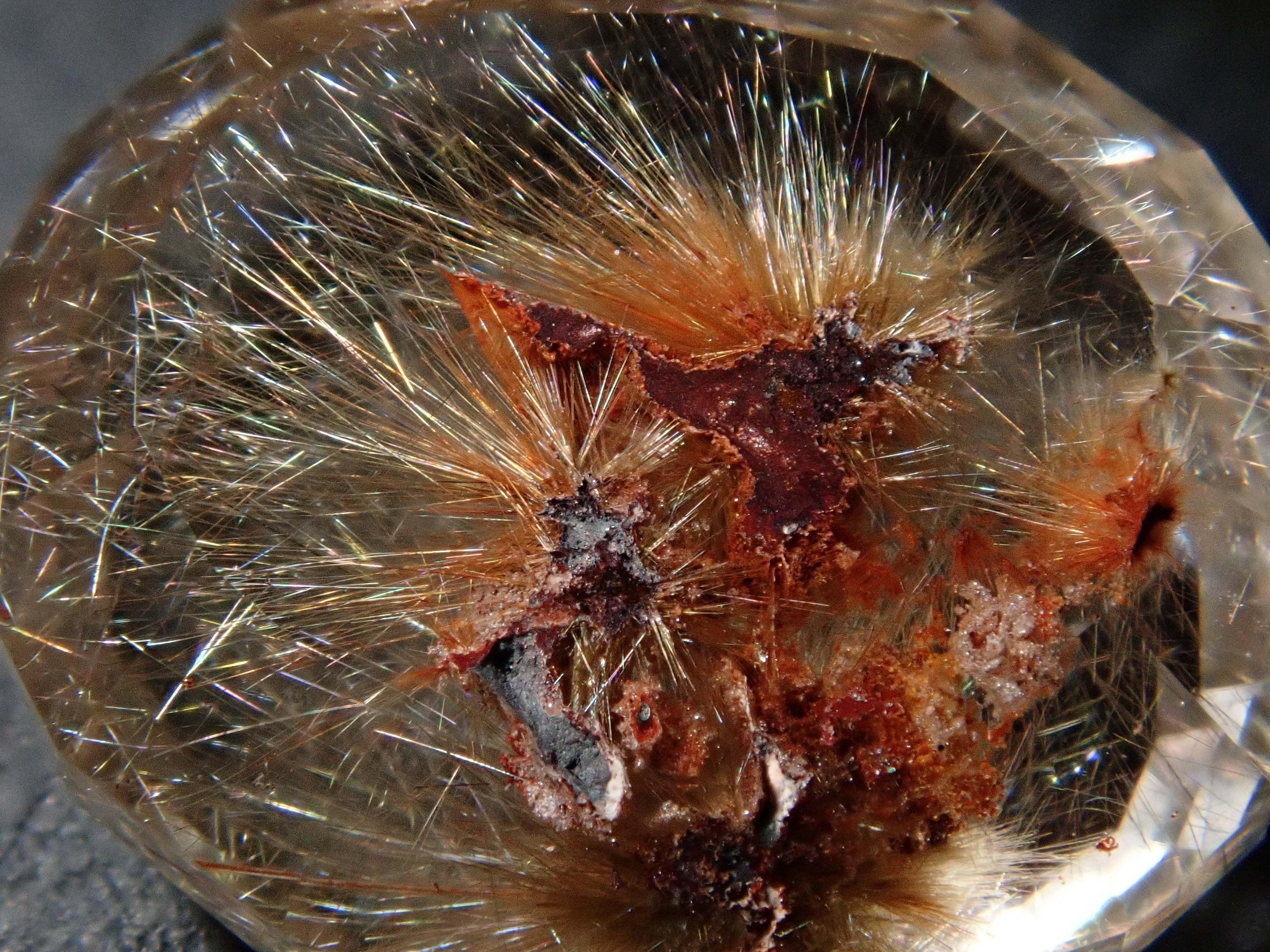 コレクション 【ブラジル産】フラワールチルインクォーツ ブラジル産