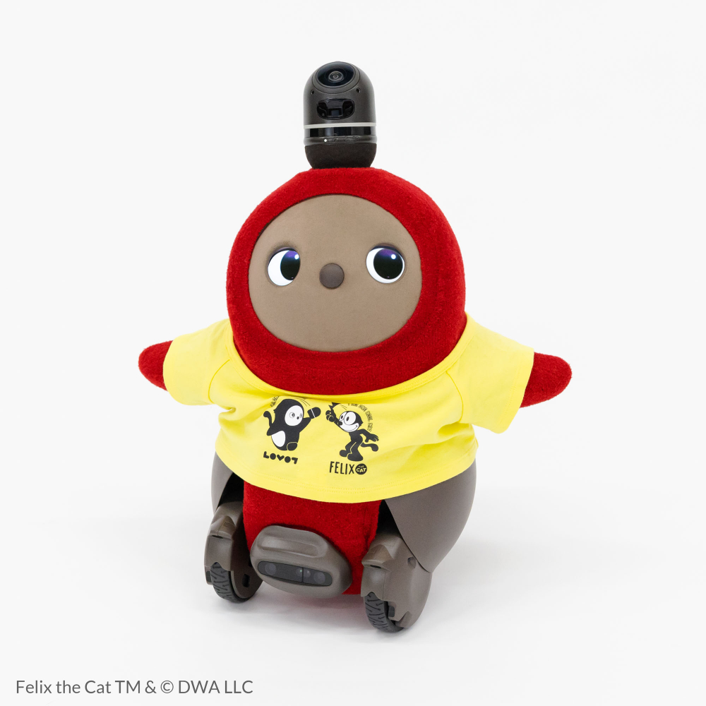 FELIX THE CAT × LOVOT イラストTシャツ(イエロー) | LOVOT ウェブストア