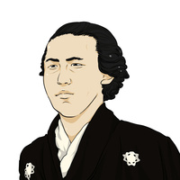 坂本龍馬 肖像画 油絵 ポートレート ビンテージ フリーメイソン 坂本