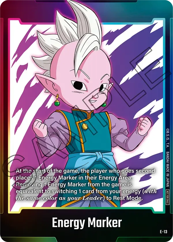 エナジーマーカー E-61 Energy Marker Gold E-61 Dragon Ball Fusion