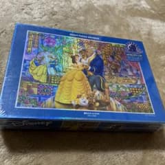 ディズニー 美女と野獣 ホログラムジグソーパズル 愛のステンドグラス