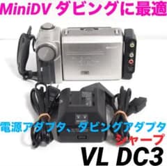動作美品☆VL DC3 MiniDVビデオカメラ シャープ 0203 - メルカリ