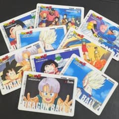 ドラゴンボールZ 9枚セット アマダ もうひとつの物語 当時物 pp - メルカリ
