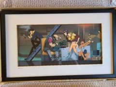 CowboyBebop TV放送25周年記念 川元利浩 直筆サイン入り複製原画