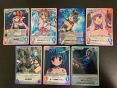 クイーンズブレイド 7枚セット カオス トレーディングカード - メルカリ