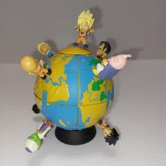 ドラゴンボール 地球を駆けまわれ！フルコンプ 森永ジオラマ 当時物