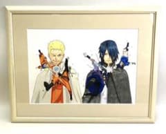 限定・非売品】NARUTO 高級複製原画 ナルト サスケ ナルト展 - メルカリ