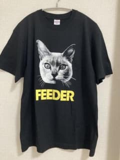 FEEDER 猫の顔CAT FACE Tシャツ XXLサイズ FEEDER 猫の顔CAT FACE