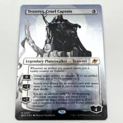 冷酷な船長、テゼレット FOIL 英語 ボーダーレス MTG - メルカリ