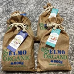 ELMO ORGANIC ドライフード 800g サーモン・チキン 4袋 - メルカリ