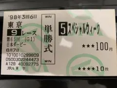 2026年最新】スペシャルウィーク 馬券の人気アイテム - メルカリ