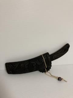 アイヌ マキリ 黒 昭和 工芸品 北海道